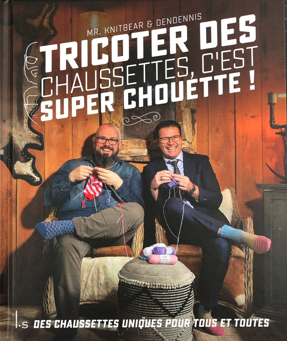 LANGYARNS Livres Tricoter des chaussettes c'est super chouette de Dendennis & Mr. Knitbear